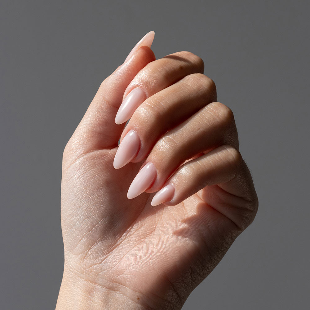 Gelous Milky Pink Builder Gel HEMA & TPO-Free gel nail polish - photographed in Australia
