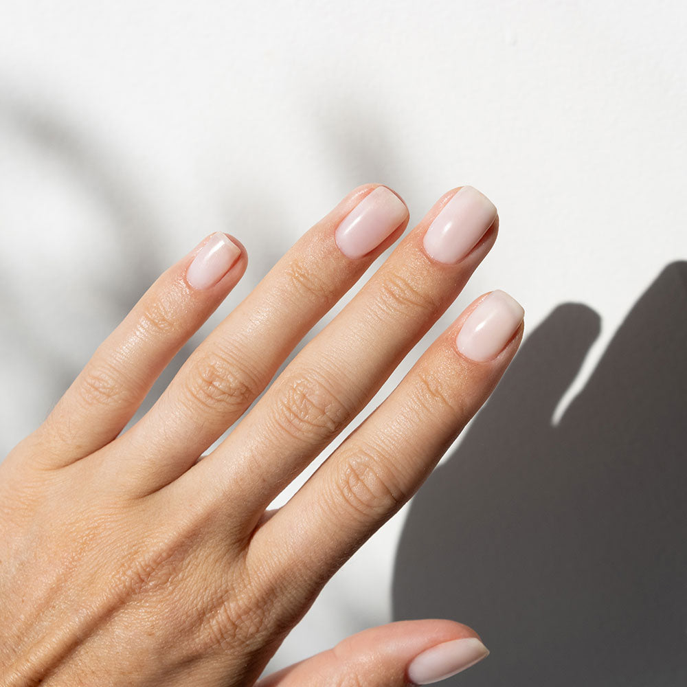 Gelous White Builder Gel (BIAB) gel nail polish swatches - photographed in Australia