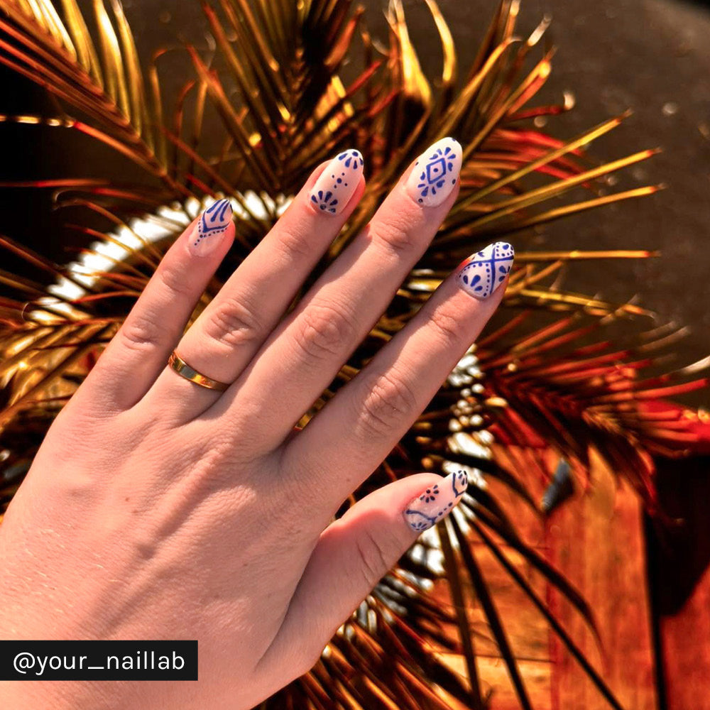 Gelous White Builder gel nail polish - Instagram Photo