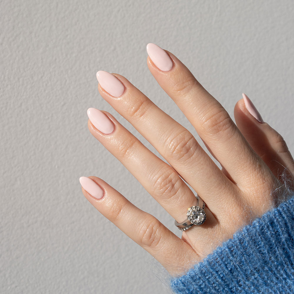 Gelous A Little Bit Nude gel nail polish - photographed in Australia on model