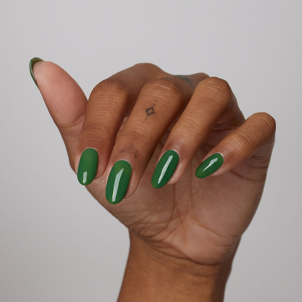 Gelous Amazonian gel nail polish - photographed in Australia on model