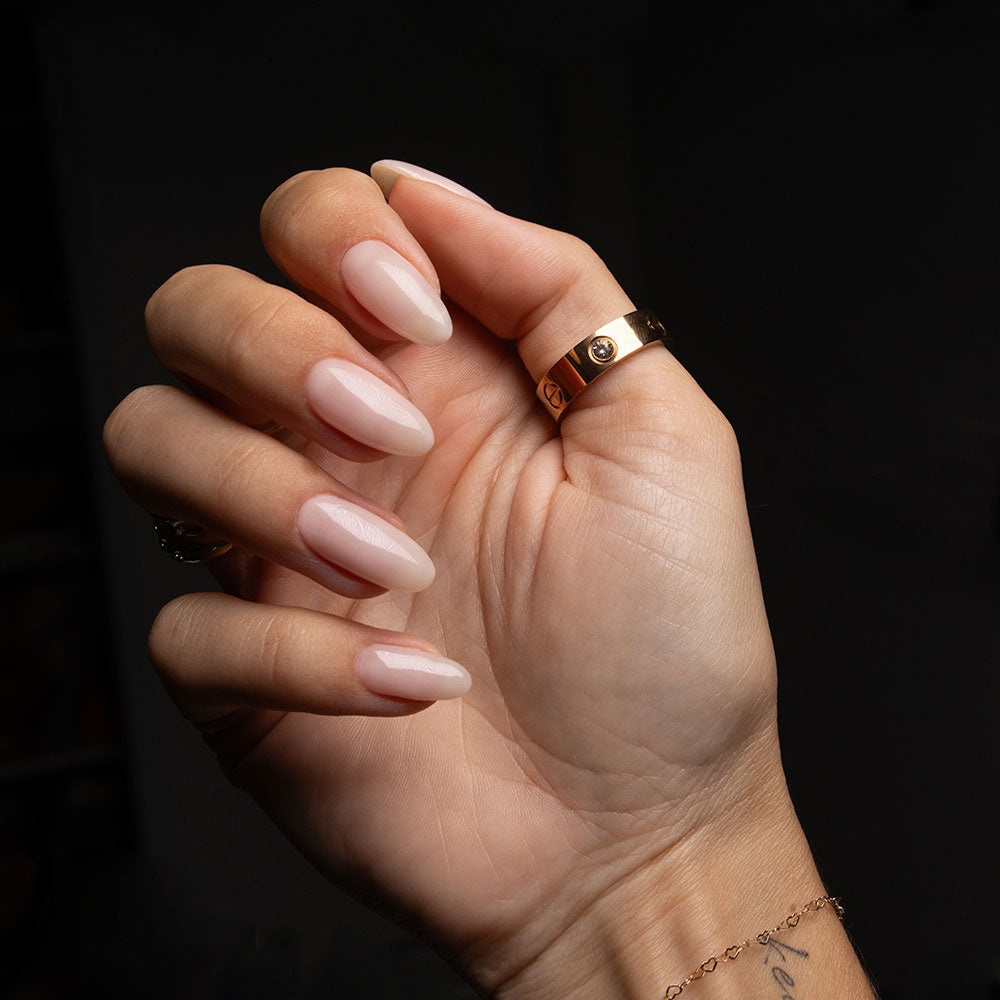 Gelous Angelic gel nail polish - photographed in Australia on model
