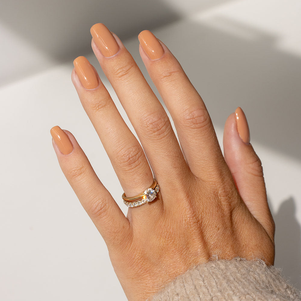 Gelous Bare It All gel nail polish - photographed in Australia on model