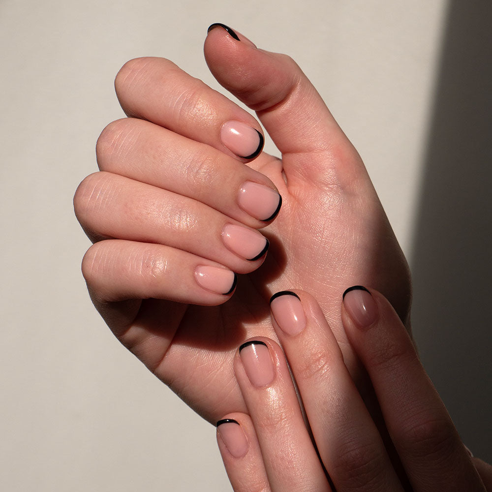 Gelous Black Out HEMA & TPO-Free gel nail polish - photographed in Australia
