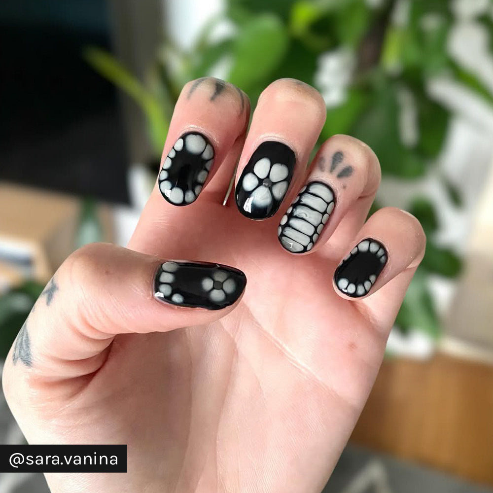 Gelous Black Out gel nail polish - Instagram Photo
