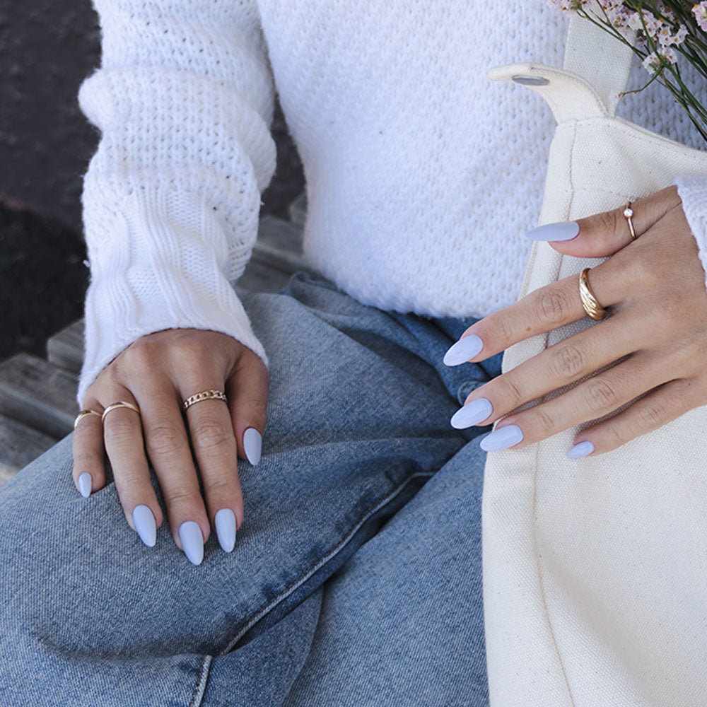 Gelous Bouquet gel nail polish - photographed in Australia on model