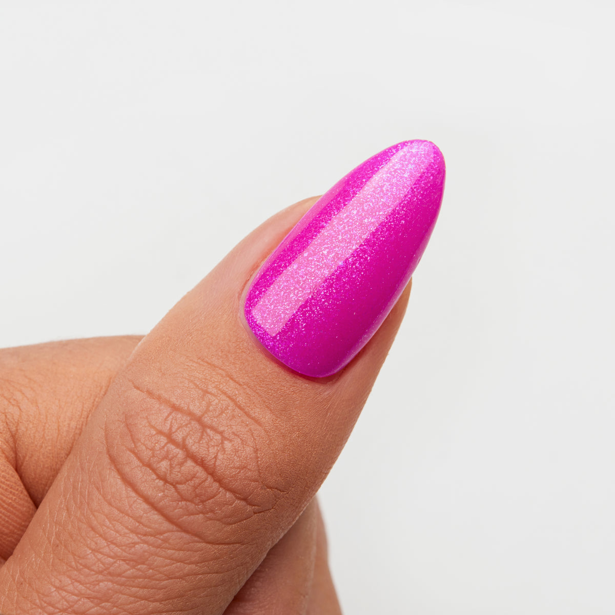 Gelous Back to the Fuchsia gel nail polish swatch - photographed in Australia