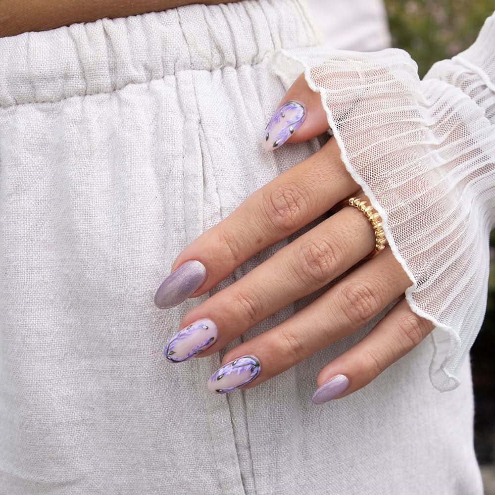 Gelous Cabin Fever gel nail polish - photographed in Australia on model