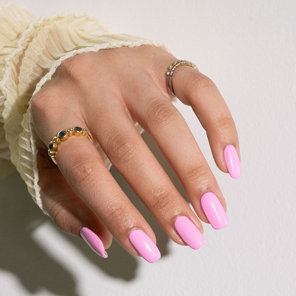 Gelous Candy Shop gel nail polish swatch - photographed in Australia