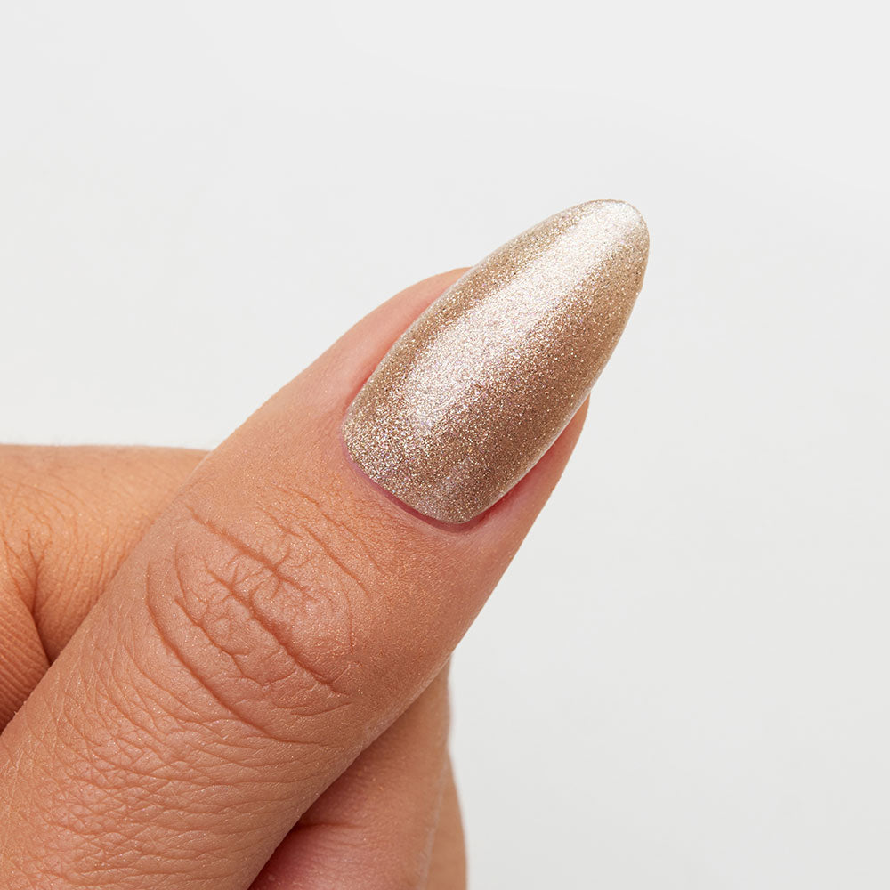Gelous Champagne Showers HEMA & TPO-Free gel nail polish swatch - photographed in Australia