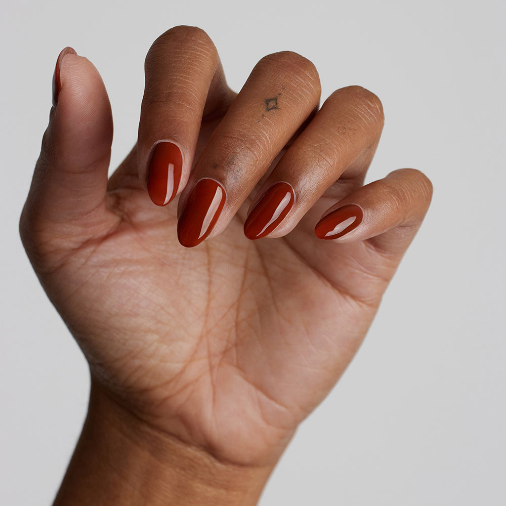 Gelous Dirtbag gel nail polish - photographed in Australia on model
