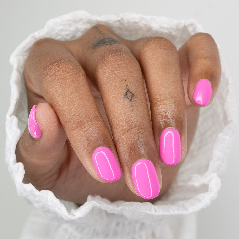 Gelous Dolly gel nail polish swatch - photographed in Australia