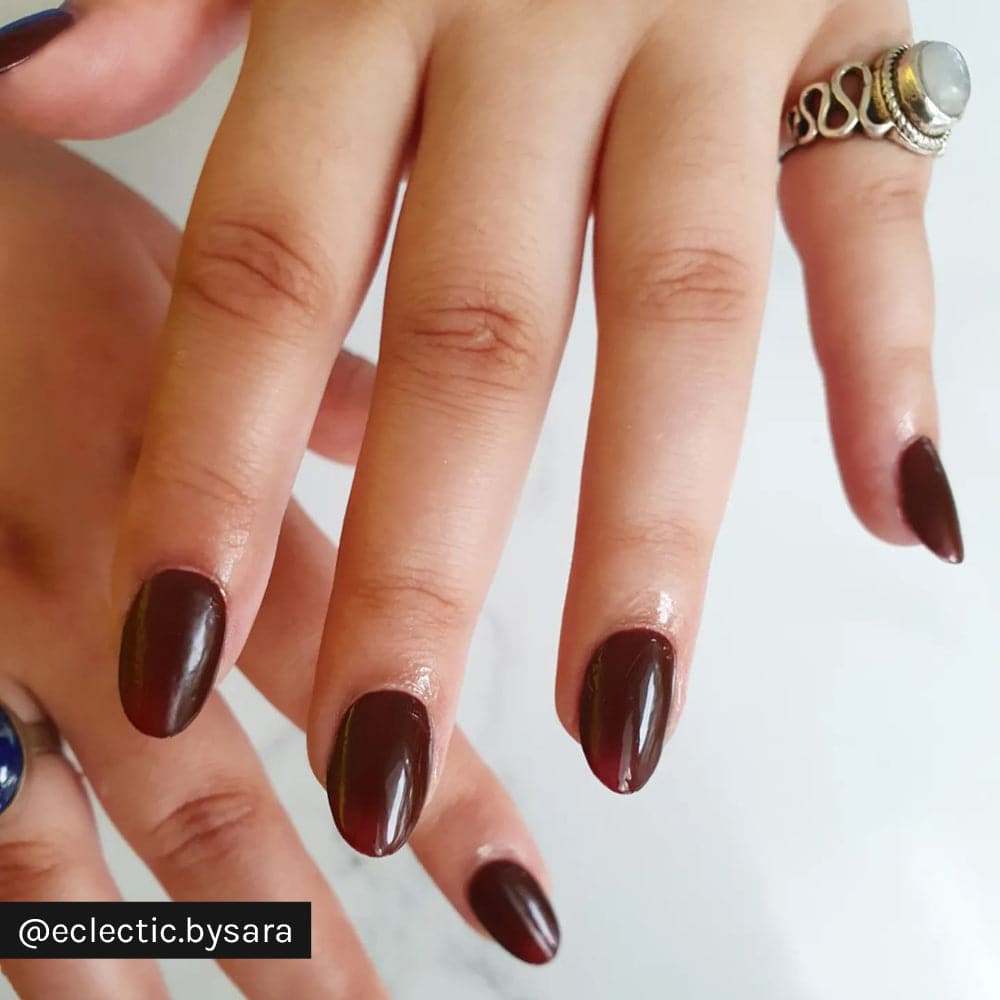 Gelous Dracula's Bride gel nail polish - Instagram Photo