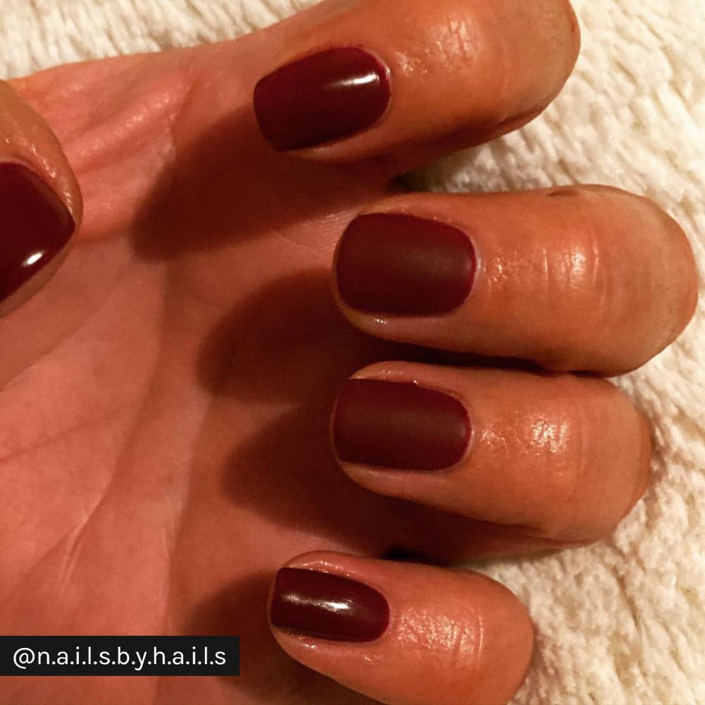 Gelous Dracula's Bride gel nail polish - Instagram Photo