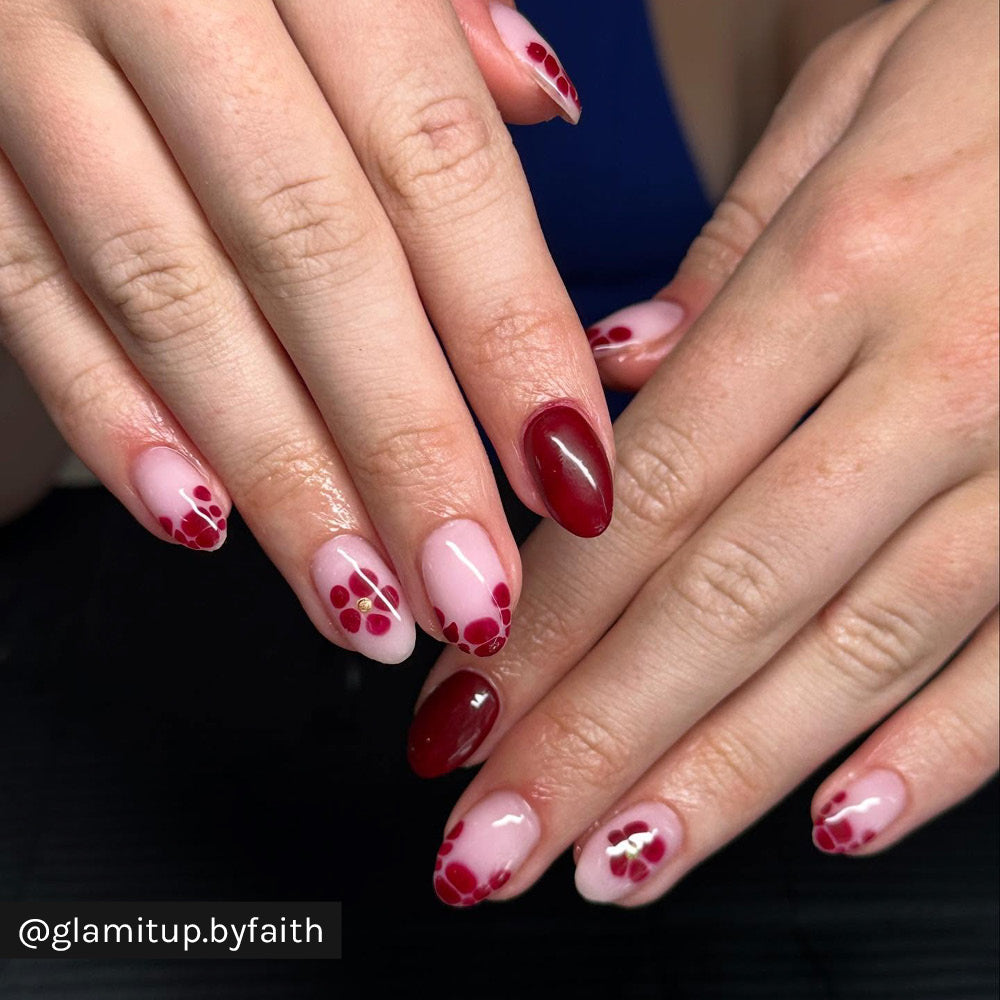 Gelous Dracula's Bride gel nail polish - Instagram Photo