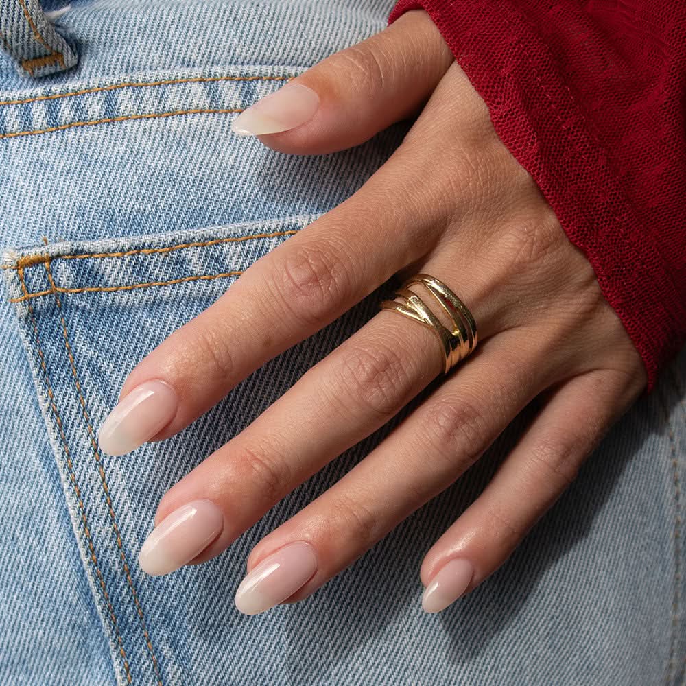 Gelous French Kiss HEMA & TPO-Free gel nail polish swatch - photographed in Australia