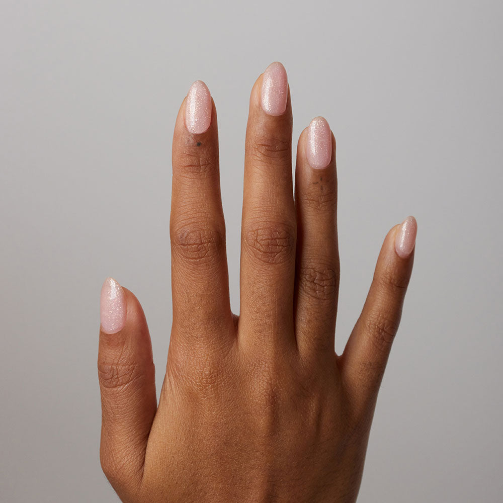 Gelous Flower Girl gel nail polish swatch - photographed in Australia on model