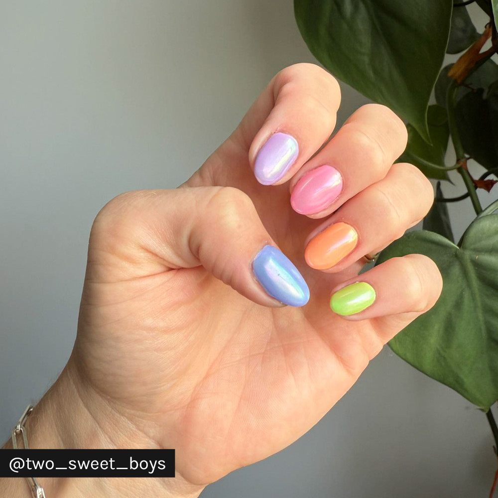 Gelous Lightning Aurora Chrome Powder - Instagram Photo