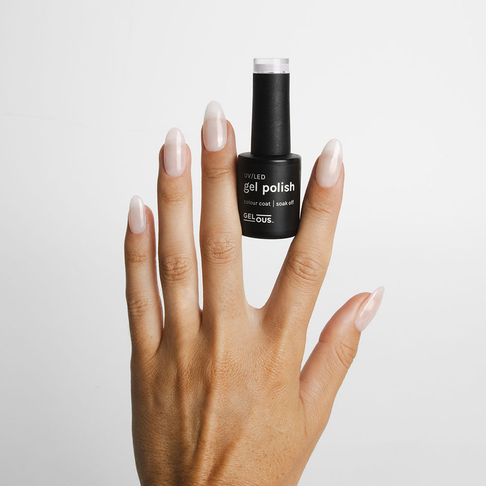 Gelous Frosting gel nail polish - photographed in Australia on model