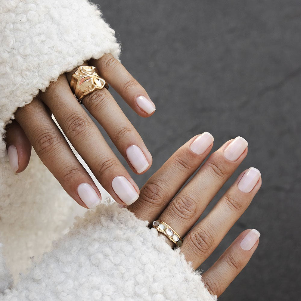 Gelous Frosting gel nail polish - photographed in Australia on model