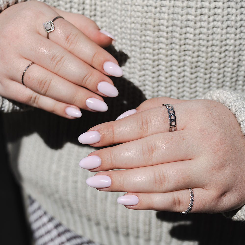 Gelous Frosting gel nail polish - photographed in Australia on model