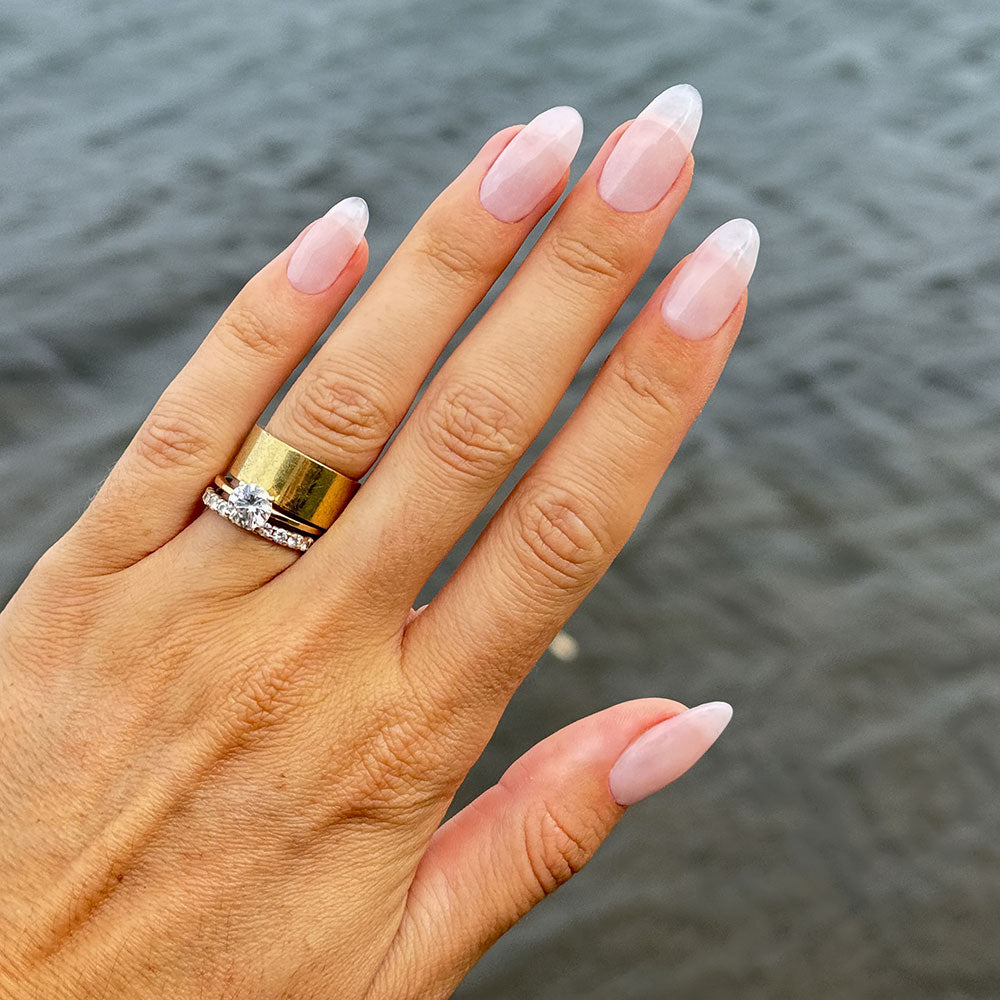 Gelous Frosting gel nail polish - photographed in Australia on model