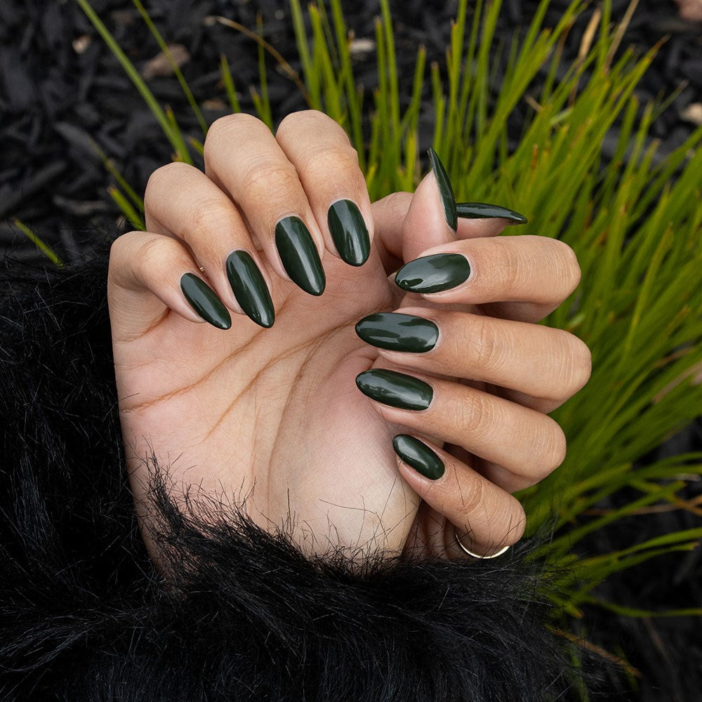 Gelous Going Commadno gel nail polish - photographed in Australia on model