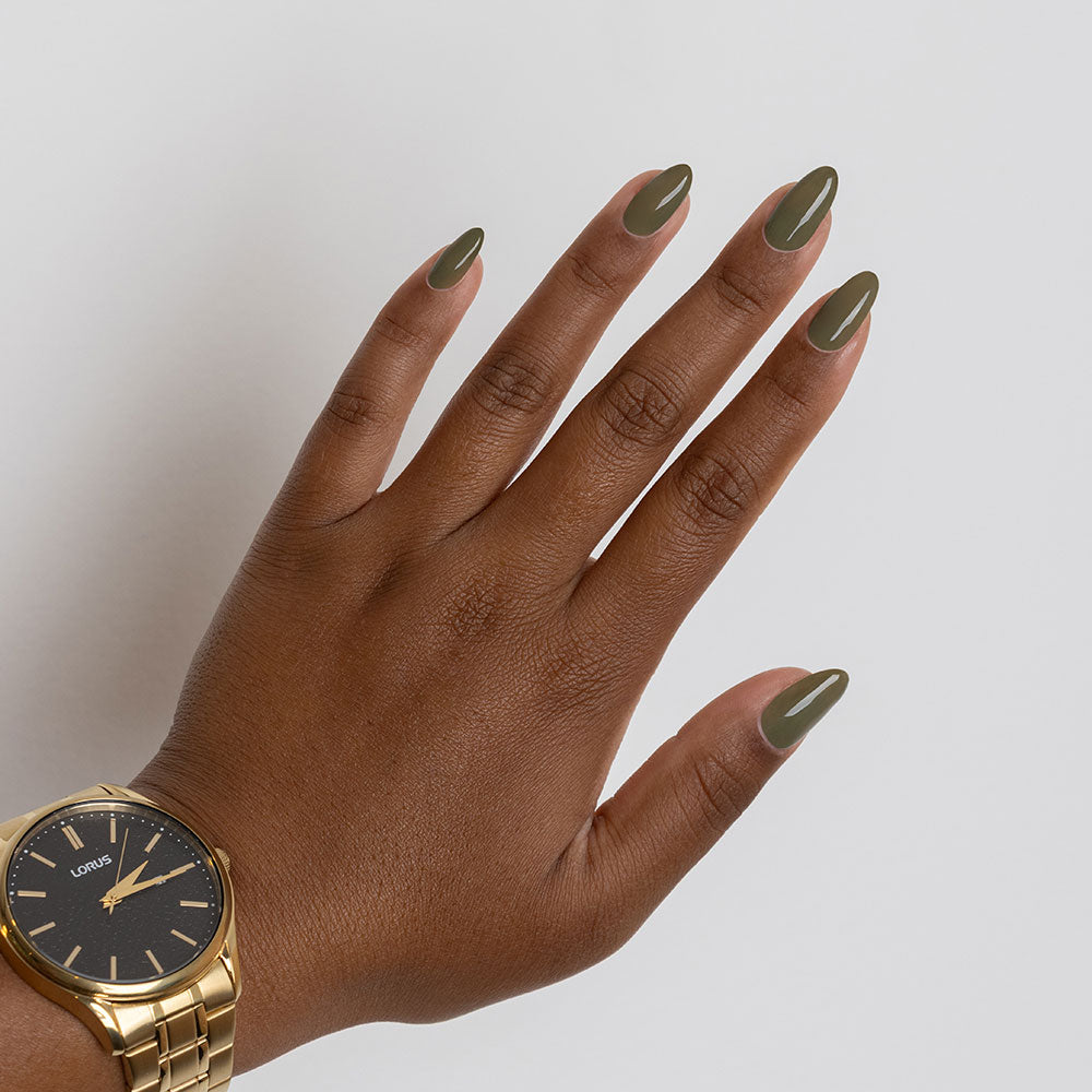 Gelous Juniper gel nail polish - photographed in Australia on model