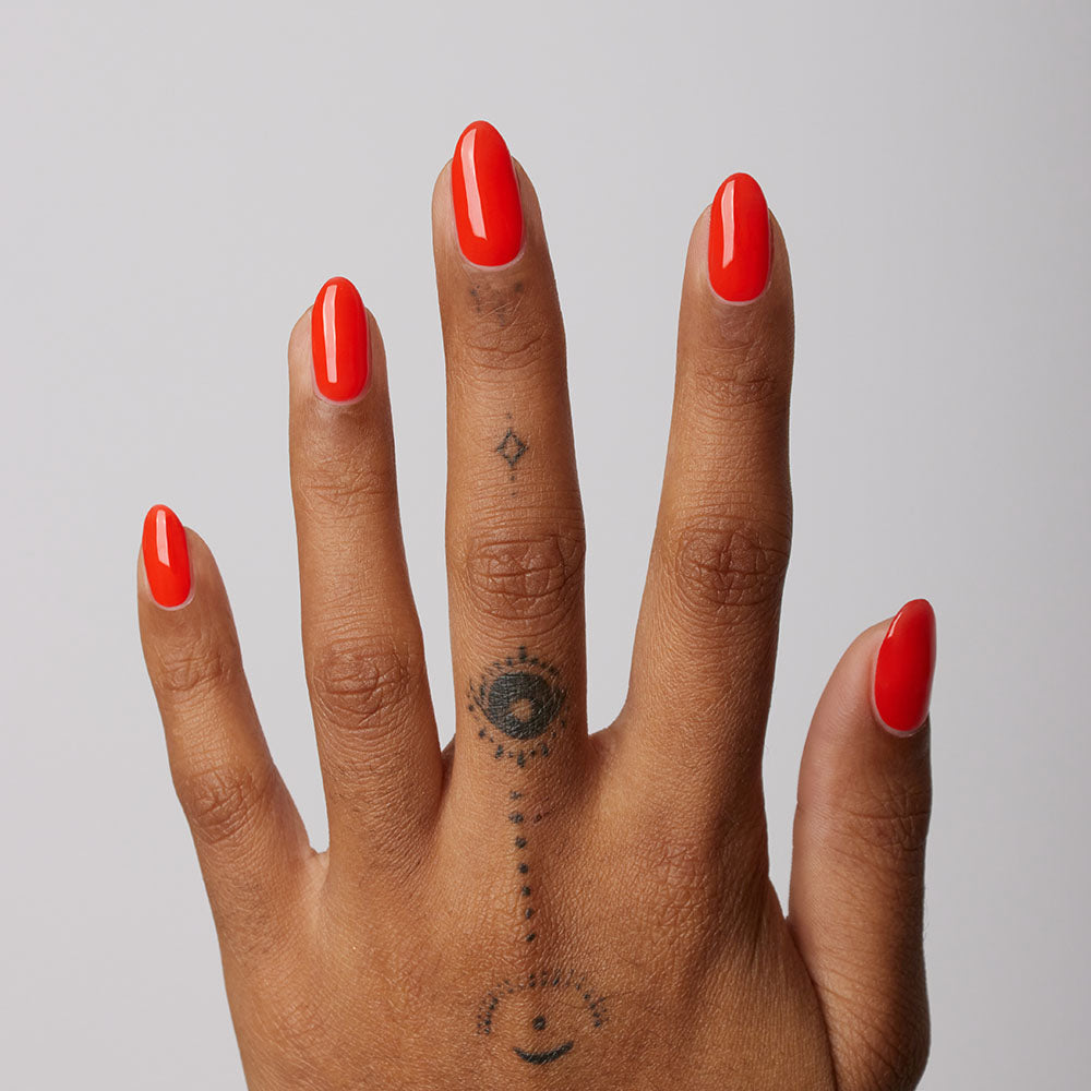 Gelous Kiss Me gel nail polish - photographed in Australia on model