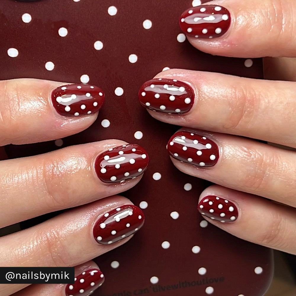 Gelous Dracula's Bride gel nail polish - Instagram Photo