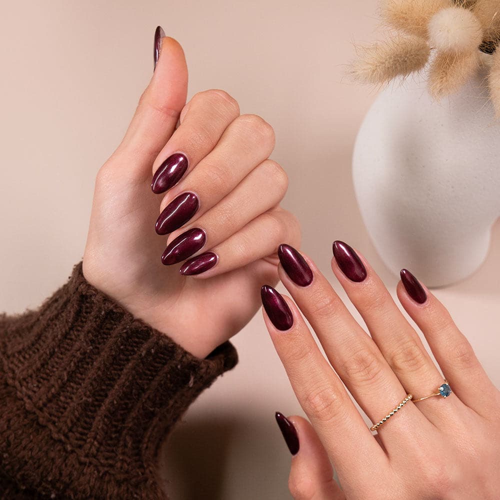 Gelous Mull it Over gel nail polish swatch - photographed in Australia