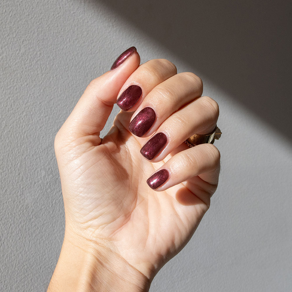 Gelous Mull It Over gel nail polish swatch - photographed in Australia