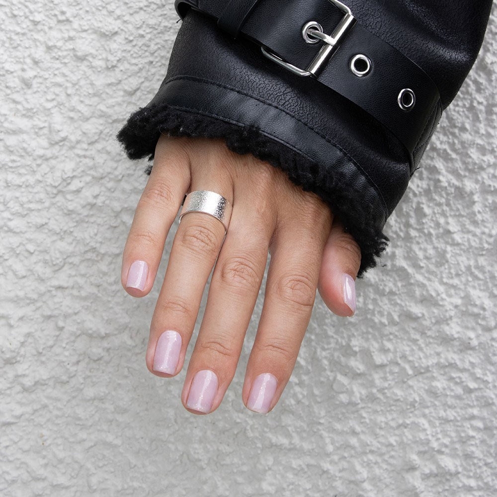 Gelous Mallow gel nail polish - photographed in Australia on model