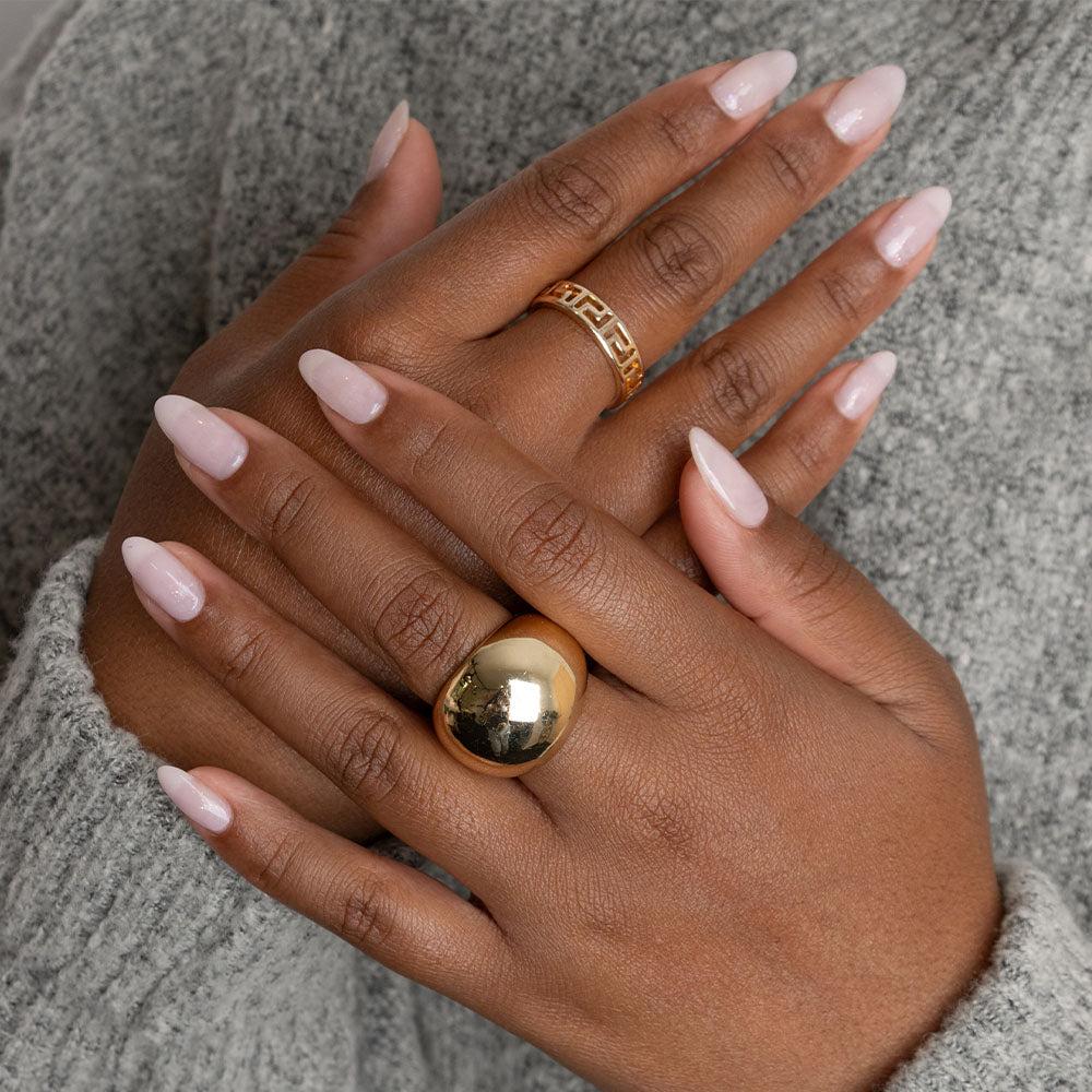 Gelous Mallow gel nail polish - photographed in Australia on model