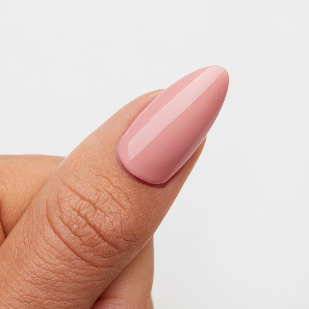 Gelous Making Me Blush gel nail polish swatch - photographed in Australia
