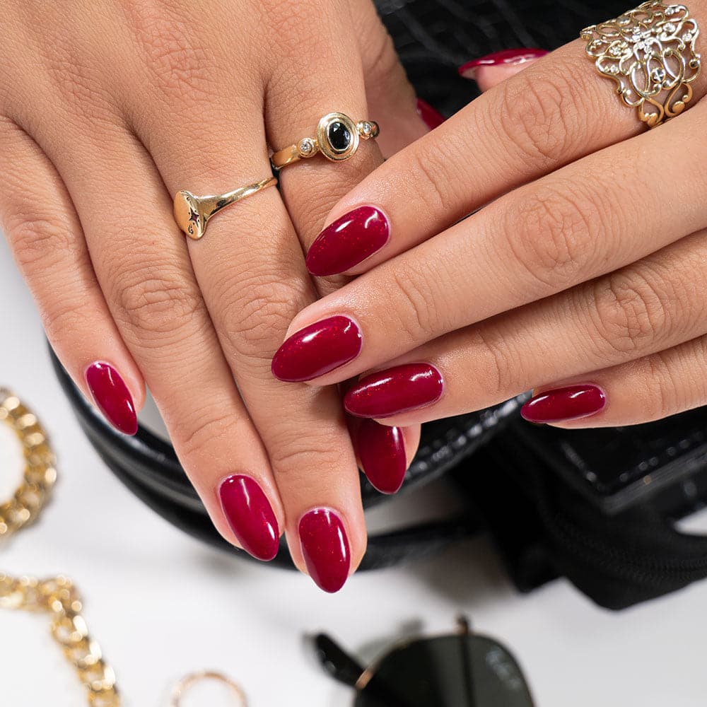 Gelous Murder on the Dancefloor gel nail polish swatch - photographed in Australia