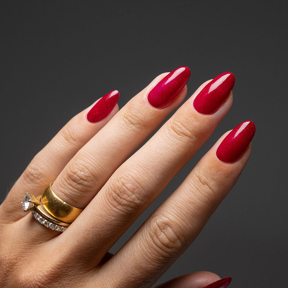 Gelous Murder on the Dancefloor gel nail polish swatch - photographed in Australia