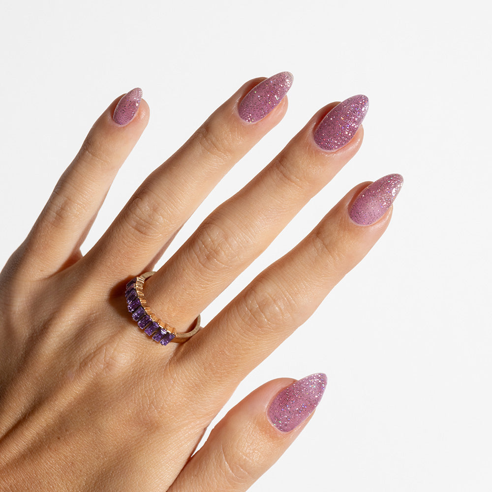 Gelous Mysterious Girl gel nail polish - photographed in Australia on model