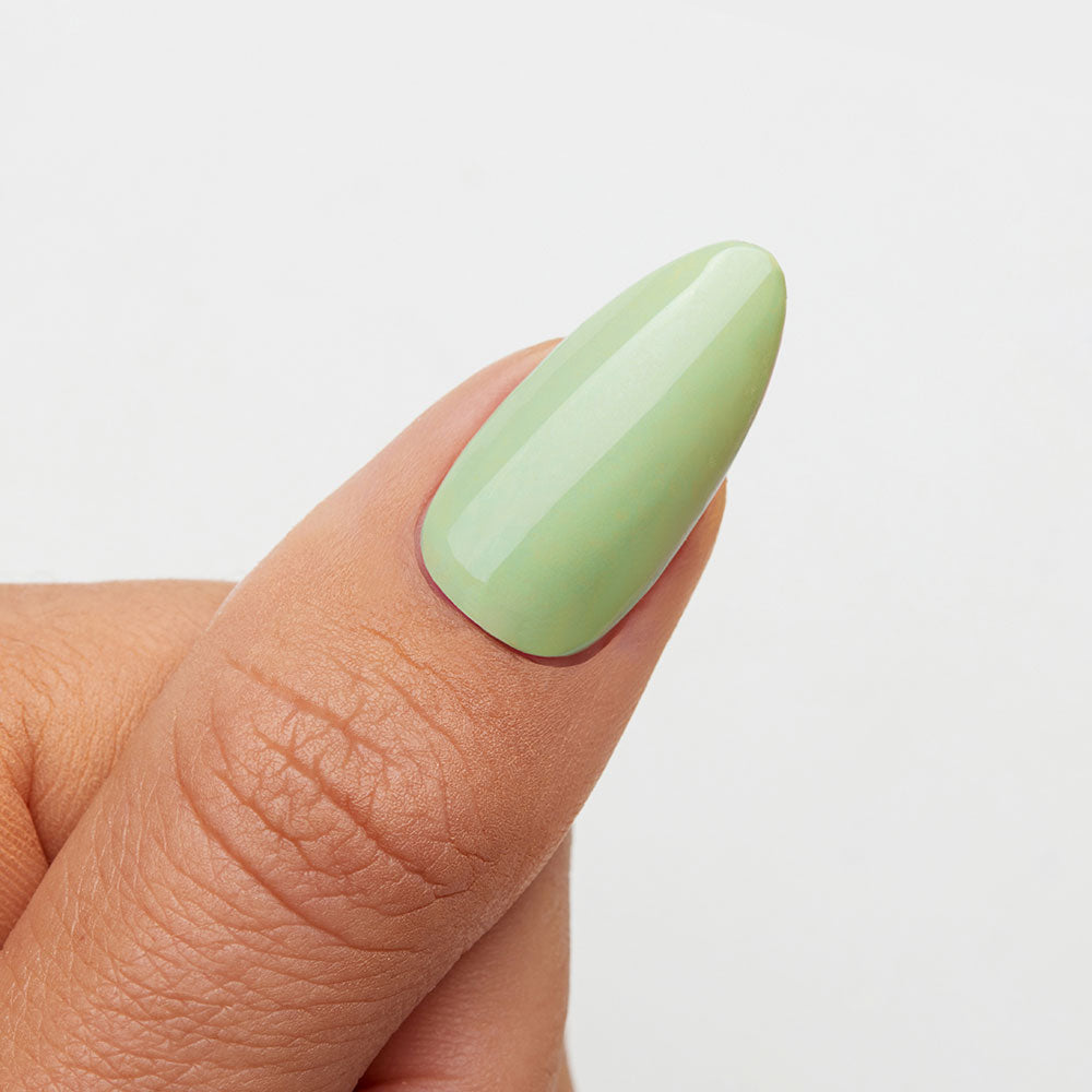 Gelous Matcha gel nail polish - photographed in Australia