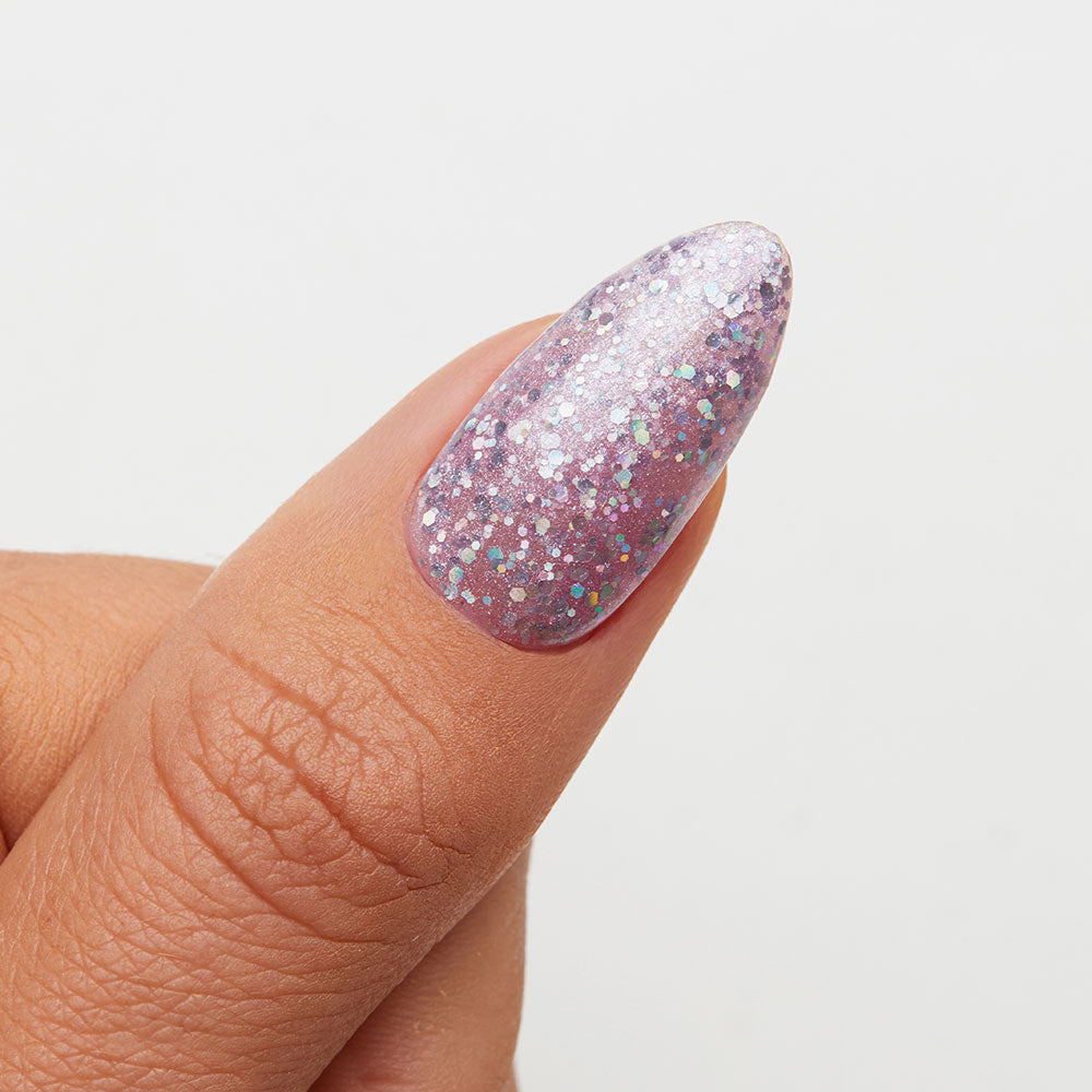 Gelous Milky Way gel nail polish swatch - photographed in Australia