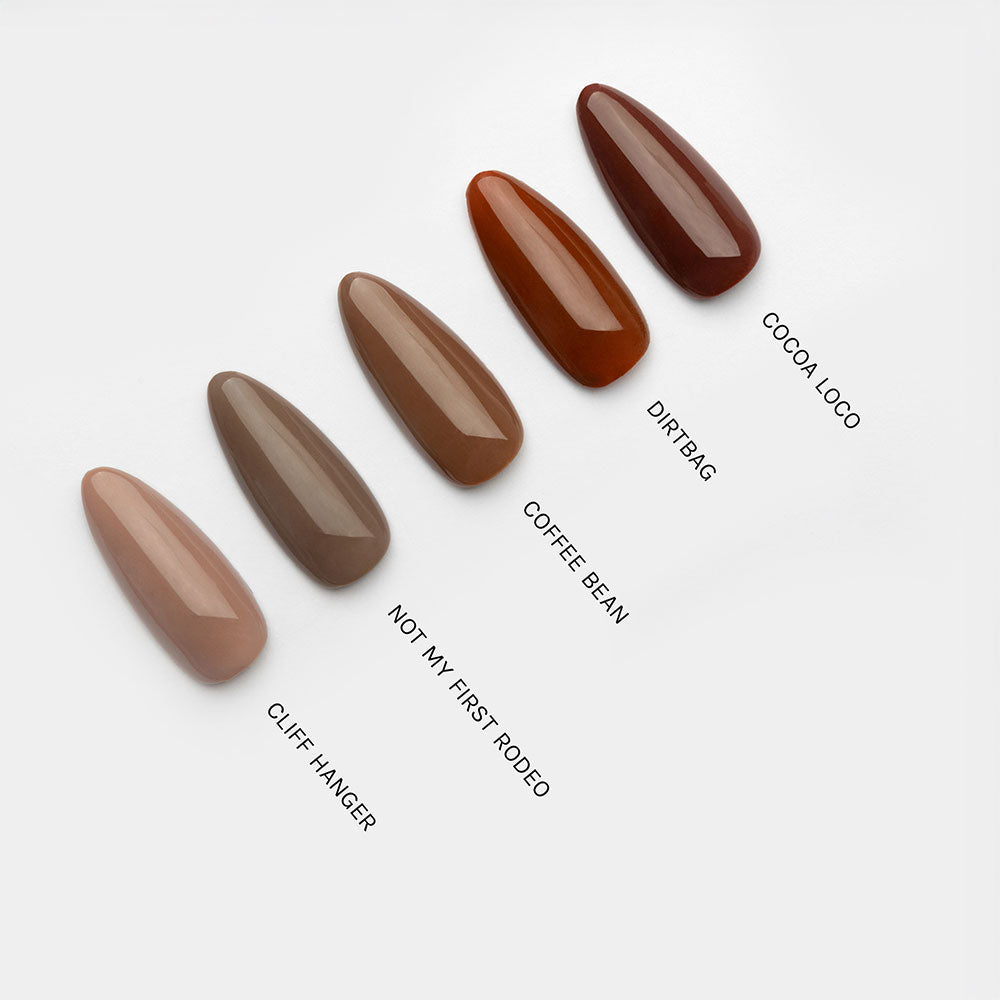 Gelous Not My First Rodeo gel nail polish comparison - photographed in Australia