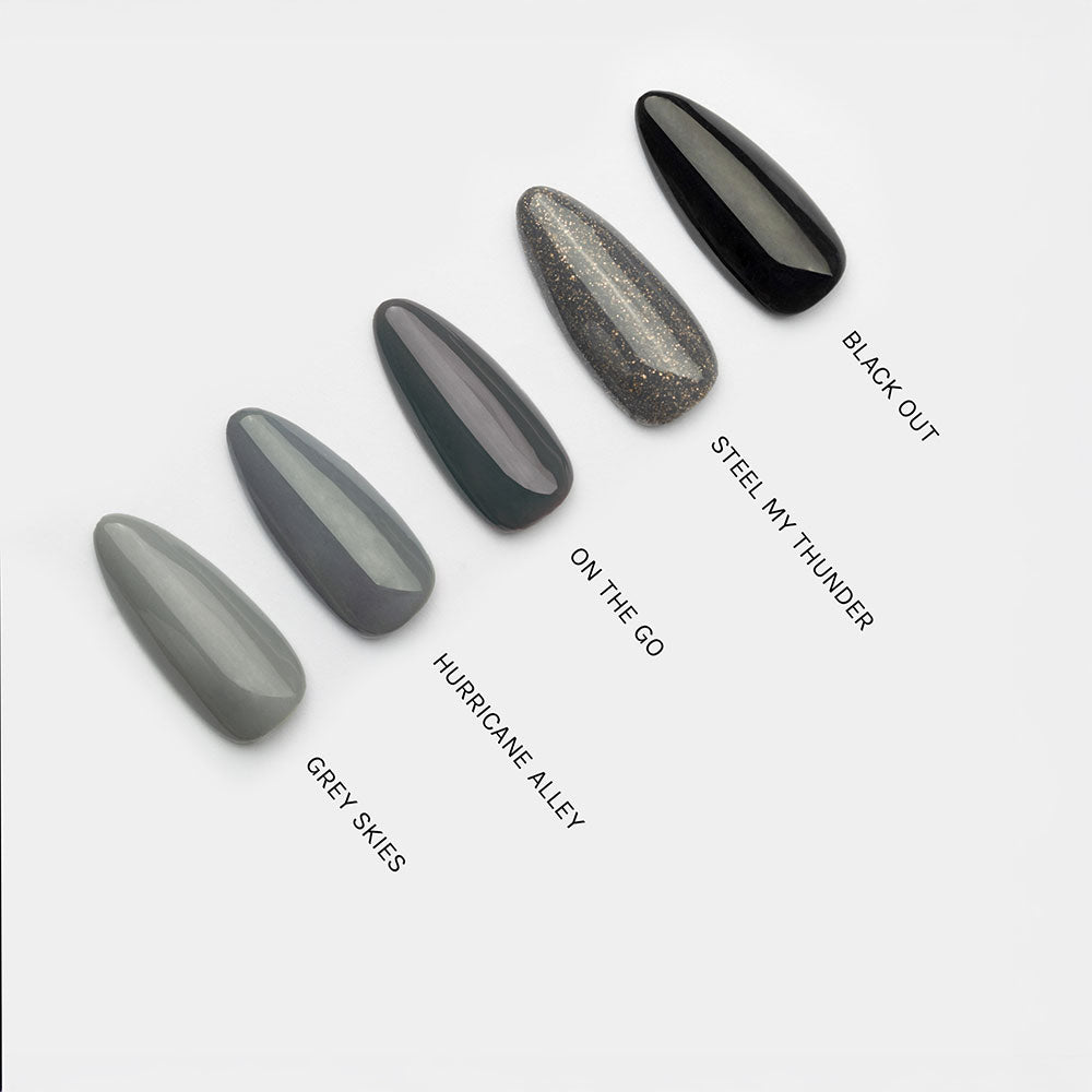 Gelous On the Go gel nail polish comparison - photographed in Australia