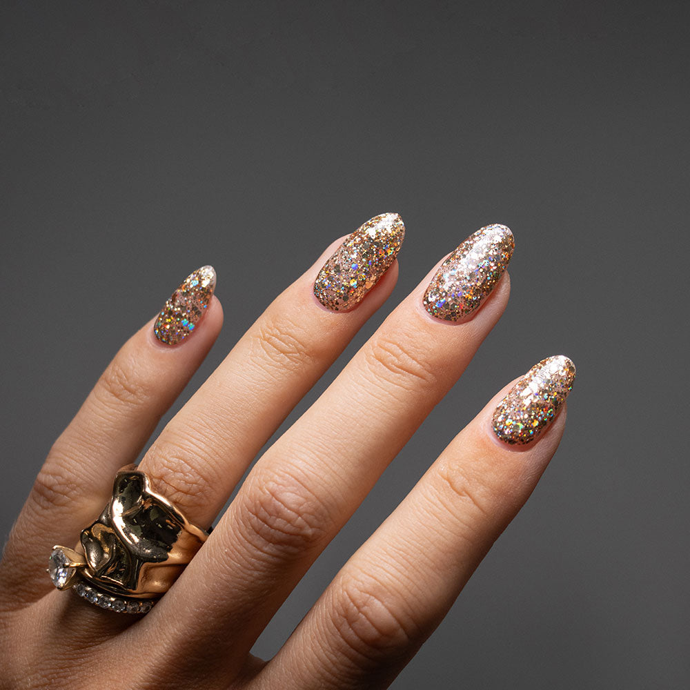 Gelous Poppin Bottles gel nail polish swatch - photographed in Australia