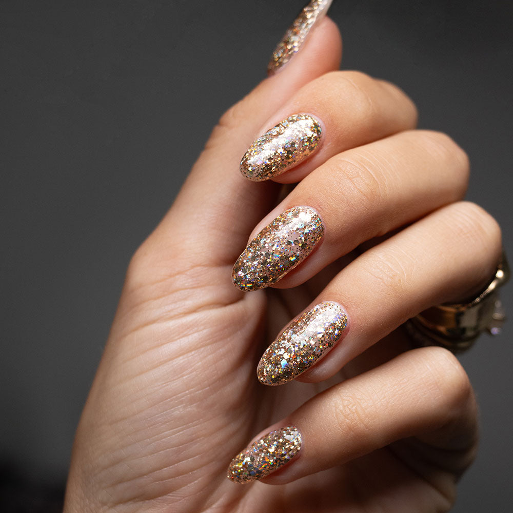 Gelous Poppin' Bottles gel nail polish - photographed in Australia on model