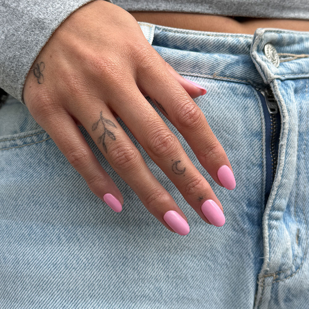 Gelous Pink Lady HEMA & TPO-Free gel nail polish - photographed in Australia