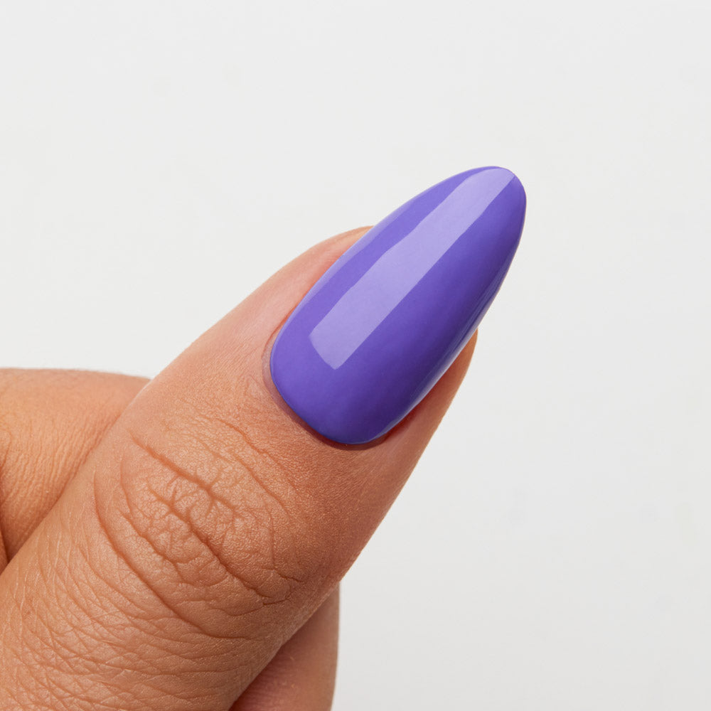 Gelous Purple Reign gel nail polish swatch - photographed in Australia
