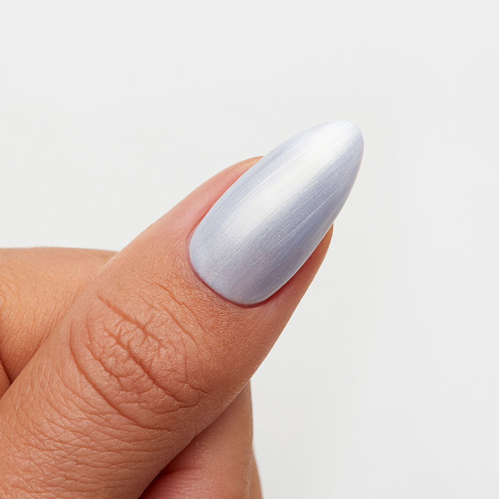Gelous Pearlescent Shoreline gel nail polish swatch - photographed in Australia