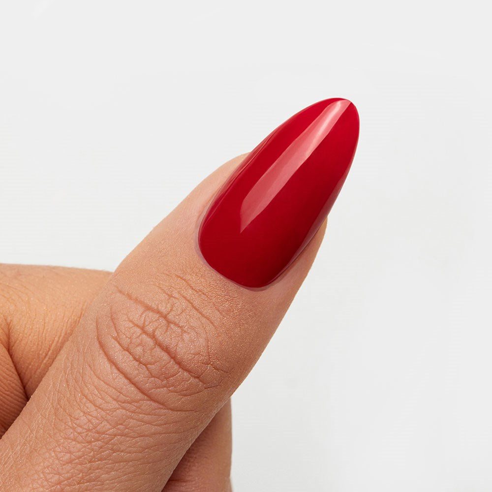 Gelous Rouge gel nail polish - photographed in Australia on model