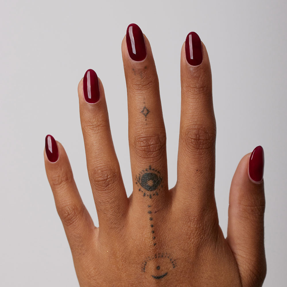 Gelous Rendezvous gel nail polish - photographed in Australia on model
