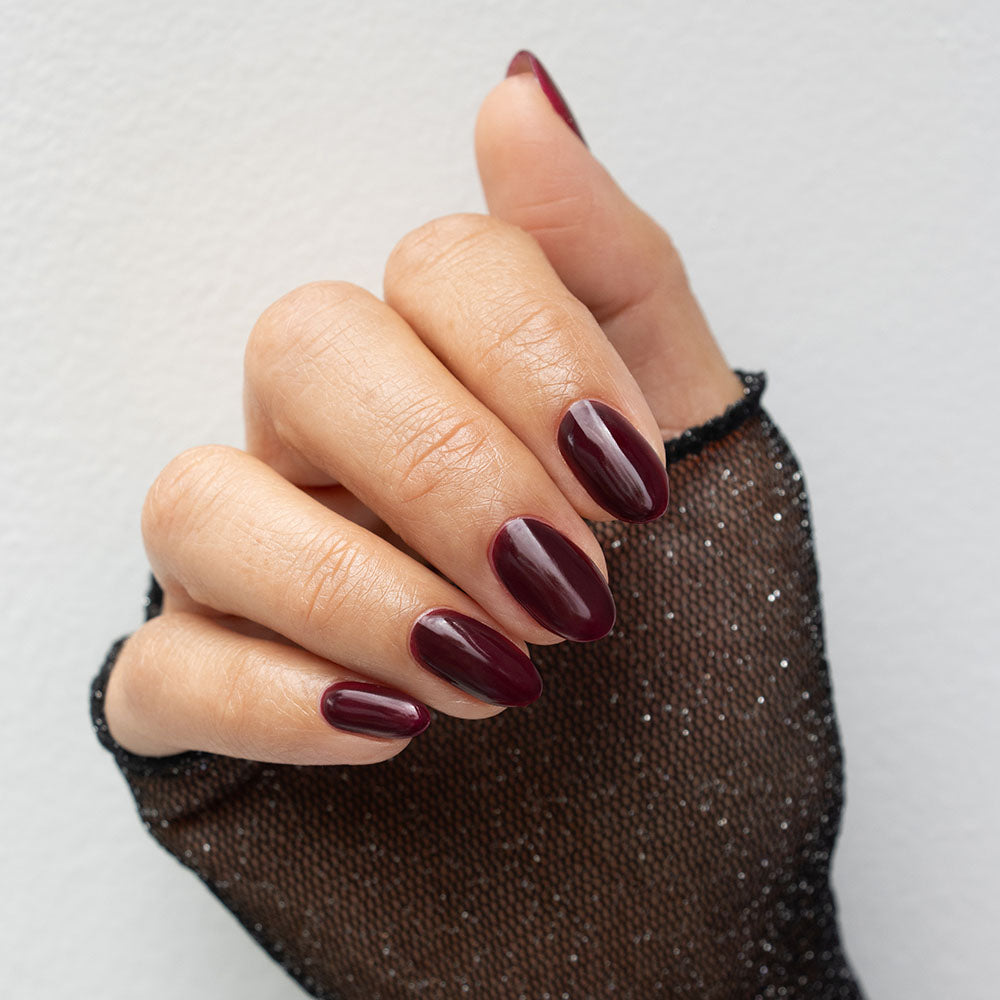 Gelous Rendezvous gel nail polish - photographed in Australia on model